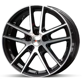 Alu kolo Platin P73 Black Polished 7,5x18 (5x114,3 ET49.5) 70 + od 2 kusů DOPRAVA ZDARMA!