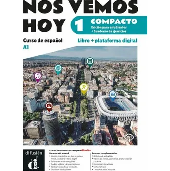 Španělský jazyk !Nos vemos! hoy 1 (A1) – Edición híbrida Libro del alumno / Cuaderno de ejercicios + Campus (12 meses)