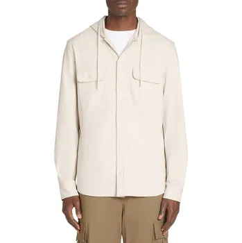 Pánské oblečení Celio Košile s kapucí Jahoode - Pánské Celio bílá 3012675