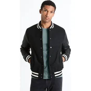 Pánský bomber Celio Bunda bomber Fuvarsi - Pánské Celio černá 2463682