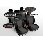 Autopotah LOGO (na míru), ŠKODA OCTAVIA I II III 1 2 3 Barva: šedé