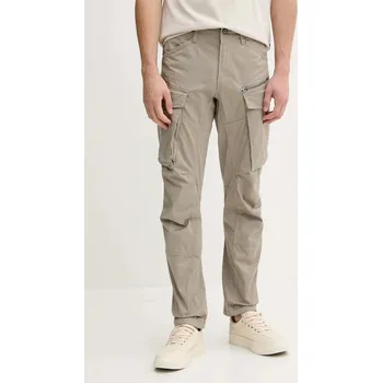 Kalhoty G-Star Rovic Zip 3D Regular Tapered pánské, béžová barva, ve střihu cargo, D02190-5126-G106 D02190.5126.G106 80X, vel. 30/32