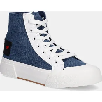 Dámské tenisky Kecky Love Moschino dámské, tmavomodrá barva, JA15022G1MJO5700 59X, EUR 40