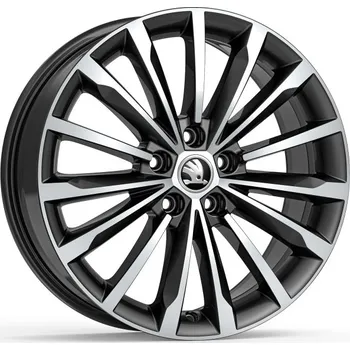 Disk Škoda Kodiaq I Alu kolo Trinity 18\" Škoda Kodiaq I Černá 7x18 5x112 ET43 57,1