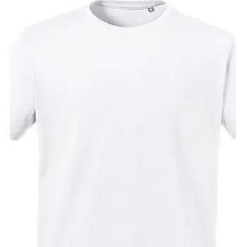 Pánské tričko Mens Mens Pure Organic Heavy Tee Russell T-Shirt RUSSELL bílá 2694043