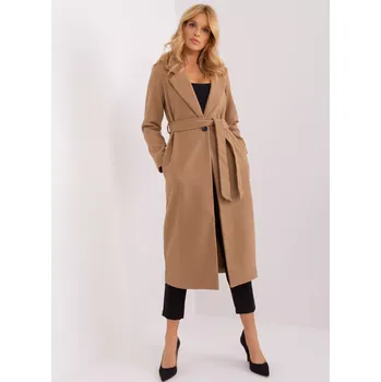 Dámský kabát Dámský kabát TW CZ BI 5312 1.31 Camel hnědá - Och Bella M