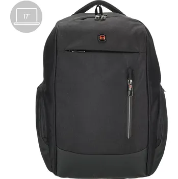 Městský batoh Pánský batoh na notebook černý 17" 30L - Enrico Benetti 62173 | Cooltovka.cz