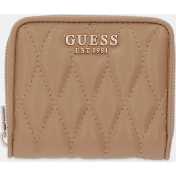 Peněženka Peněženka Guess VALLA dámská, hnědá barva, SWQG81 22137 SWQG81.22137 88X, vel. ONE SIZE