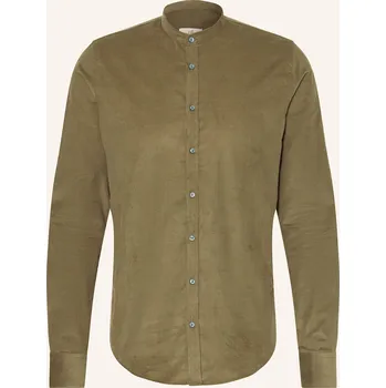 Pánská košile q1 Manufaktur Pánská Manšestrová Košile Regular Fit Se...