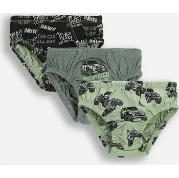 Slipy Dětské bavlněné slipy Coccodrillo 3-pack ZC5409305PAN vícebarevná MLC, vel. 128-134