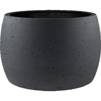 Květináč Luca Lifestyle Grigio Modern Bowl, květináč mísa Rozměry: 50x31 cm, Barva květináče: Anthracite