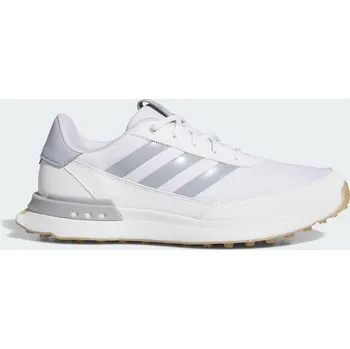 Golfová obuv ADIDAS S2G Spikeless 24 pánské boty bílo-šedé Velikost bot: 47 1/3 + Dárková krabička týček