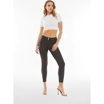 Dámské kalhoty Freddy kalhoty WR.UP koženkové v černé barvě, normální pas, superskinny střih, eco-friendly materiál Vybraná velikost: XS