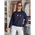 Dámská oversize mikina s nápisem TRUSTY DStreet modrá 3333473