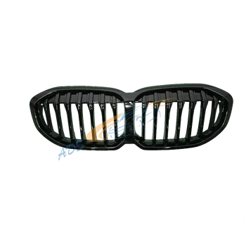 Kapota Přední maska, ledvinky, mřížky lesklá černá BMW 1 F40, 2019–2024