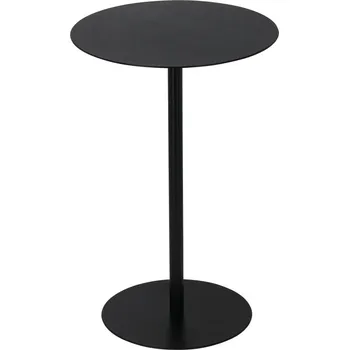 Barový stolek HOMESTYLING Odkládací stolek kulatý 35 x 53 cm černá KO-HZ1234260