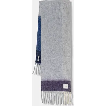 Šála Šála s přídavkem vlny Calvin Klein fialová barva, LV04D8070G 49X, vel. ONE SIZE