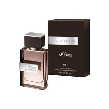 Pánský parfém sOliver Panske-vune Superior-MenEau de Toilette Spray 50 ml (15 660,00 Kč / 1 l)