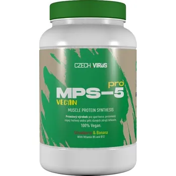 Protein Czech Virus MPS-5 Pro Vegan Varianta: jahoda-banán, 1000 g