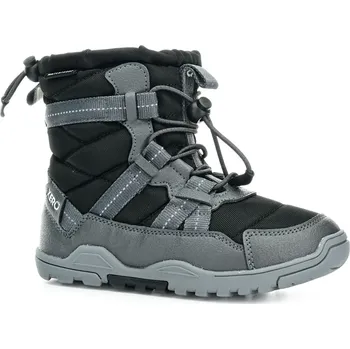 Dívčí zimní obuv Xero Shoes Alpine Pull-On Black černé dětské barefoot sněhule Velikost boty (EU): 30, Vnitřní délka boty: 183, Vnitřní šířka boty: 73