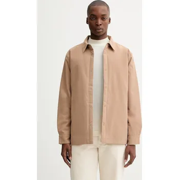 Pánská větrovka Bunda Calvin Klein hnědá barva, přechodná, LV04LD133G 01A, vel. M