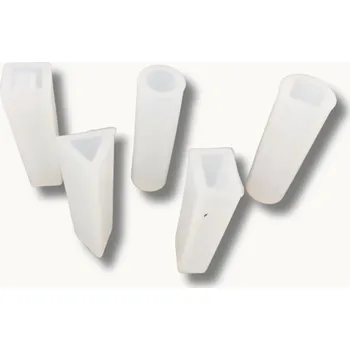 Sada silikonových forem na výrobu dlouhých krystalů 5ks - 10x50mm