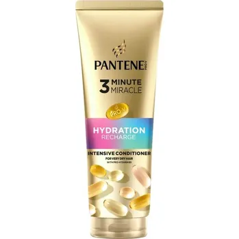 Pantene 3 Minute Miracle Hydration Recharge intenzivní kondicionér pro velmi suché vlasy 220 ml