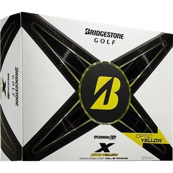 Golfový míček Bridgestone Tour B X golfové míčky, žluté