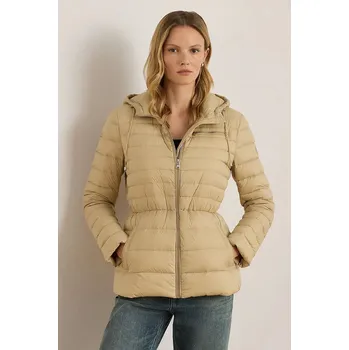 Dámský kabát Kabát Lauren Ralph Lauren béžová barva, 297P04081 12X, vel. S