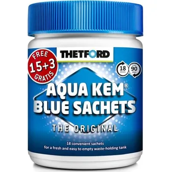 Chemické WC Sáčky do WC Aqua Kem Sachets 15+3