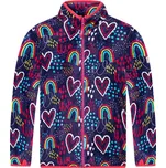 Dívčí teplá MIKINA švestková Wolf B2549B