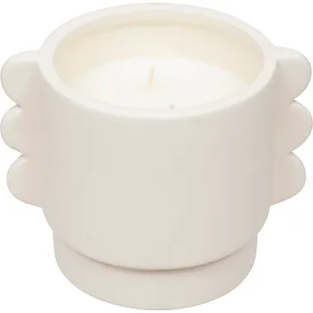 Svíčka Atmosphera Vonná svíčka v keramické nádobě BLISS, 370 g, bílá