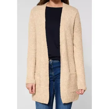 Dámský svetr Zimní dámský cardigan Cecil (Dámský béžový otevřený svetr značky Cecil)