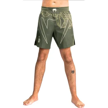 Pánské legíny Venum Serpenti Fightshorts - Khaki/Bronze/Ivory Velikost: XL