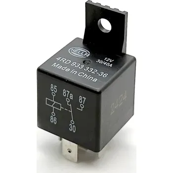 Auto elektroinstalace Relé přepínací 12V 30/40A 5-vývodové