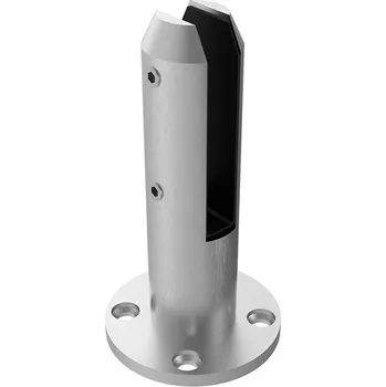 Zábradlí Hahn Steel Podlahový držák skla od 12 do 17,52mm, AISI 304, d48 brus Pro průměr skla: 12 mm