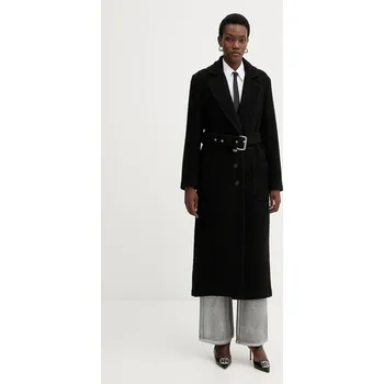 Dámský kabát Kabát s příměsí vlny Pinko 105695.A2UB černá 99X, vel. 42