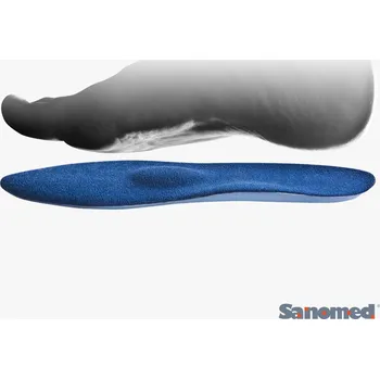 Vložka do bot Silikonové vložky do obuvi s velurem - relaxSan Velikost: M