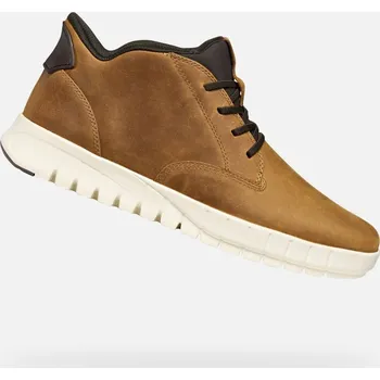 Dámská sportovní obuv Pánská kotníková obuv Geox Flextride Plus světle hnědá 44