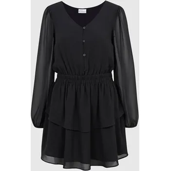 Dívčí šaty GAP Teen elegantní šaty - Holky GAP černá 2147189