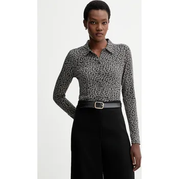 Dámská košile Košile Marc O'Polo dámská, šedá barva, regular, s klasickým límcem, 510226452319 90X, vel. XS