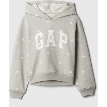 Oblečení a móda GAP Dětská mikina s logem - Holky GAP šedá 2911349