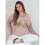 Dámská halenka LOVEGLOW růžová DStreet kaki | růžová 3071466