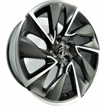 Alu kolo Citroen 9673705977 8.0x19 4x108 ET29 silver and black