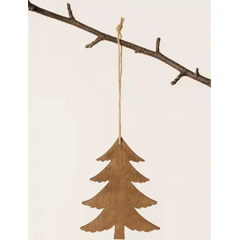 Váza Dřevěná ozdoba Borovice, House Doctor malá