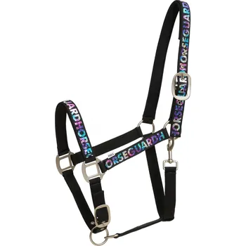 Horseguard Ohlávka Liba Logo HorseGuard, černá EXTRA FULL