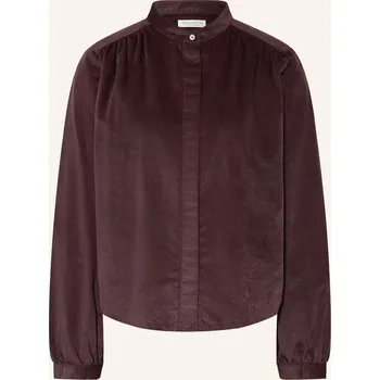 Dámská halenka Marc O'polo Dámská Sametová Halenka, tmavě červená, 36