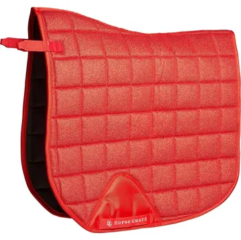 Horseguard Dečka podsedlová Mesh Glitter HorseGuard, drezurní, red PONY