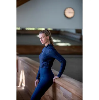 Dámské tričko Equipage Tričko funkční Trinidad Equipage, dámské, navy M