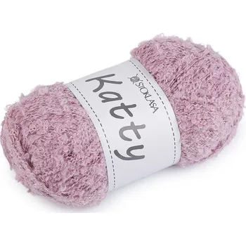 Příze Pletací příze nopková Katty 100 g - 3 starorůžová